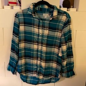 Old Navy Tunic length kids flannel